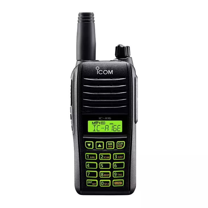 ICOM IC-A16E AIR ILMAILU VHF RADIOPUHELIN 118-137 MHz - Ilmailuradiopuhelimet 108-136 MHz - 203002 - 1