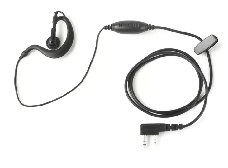 MA-1702 HEADSET WOUXUN, ROXTONE, BAOFENG, KENWOOD ... - Kenwood 2-pin headsetit - 303202 - 1
