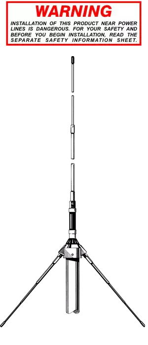 SIRIO SIGNAL KEEPER CB27 TUKIASEMA-ANTENNI 1/4 - CB tukiantennit 26-30MHz - 503052 - 1
