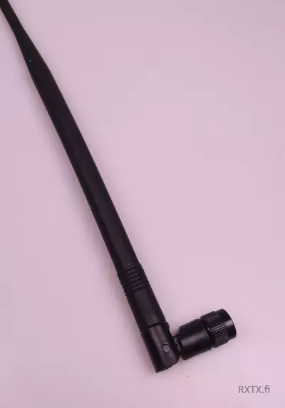 TNC KULMA-ANTENNI 420 - 470MHz, 38cm, 0-90 ASTETTA, KUMINEN PIISKA - UHF käsiradioantennit 350-500MHz - 501172 - 1