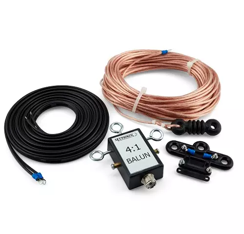 W3EDP MULTIBAND HF PÄÄSTÄSYÖTETTY LANKA-ANTENNI 80 - 10m LYHYEEN TILAAN - Päästä syötetyt antennit 1,8-50MHz - 504082 - 1