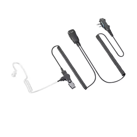 ICOM ILMAPUTKI HEADSET 2-PIN LUKITTAVA IP67 sopii IC-F1000, IC-F2000, IC-F29, ... - Icom 2-pin kulma headsetit - 303223 - 1