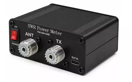 SWR-7 DIGITALINEN SWR+ PWR MITTARI 1,8 - 250MHz, USB-C LADATTAVA, HELPPO OTTAA MUKAAN - SWR-Mittarit - 601023 - 2