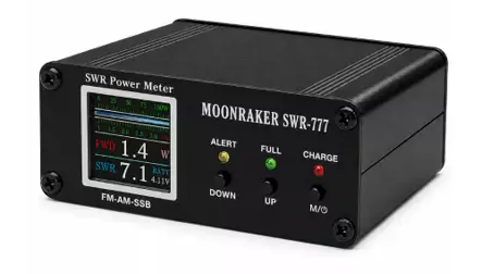 SWR-7 DIGITALINEN SWR+ PWR MITTARI 1,8 - 250MHz, USB-C LADATTAVA, HELPPO OTTAA MUKAAN - SWR-Mittarit - 601023 - 1