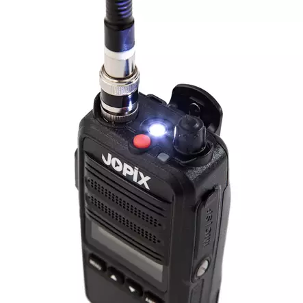 JOPIX CB80 CB27 LA-PUHELIN AM/FM, LED-VALO, 2600 mAh AKKU, PÖYTÄLATURI, IP65 - CB27 KÄSIRADIOPUHELIMET - 201053 - 1
