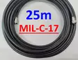25m RG213U MIL SPEC VALMISKAAPELI UHF LIITTIMILLÄ - Koaksiaalivälikaapelit - 703093 - 1