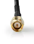 ADAPTERIKAAPELI 15cm RG174 UHF-n / SMA-u - Koaksiaalivälikaapelit - 703153 - 3