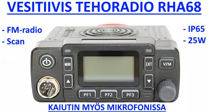 WOUXUN M80 RHA68 + SMA 68 FME KIINTEÄ ANTENNI - RHA68 TARJOUSPAKETIT - 140713 - 1
