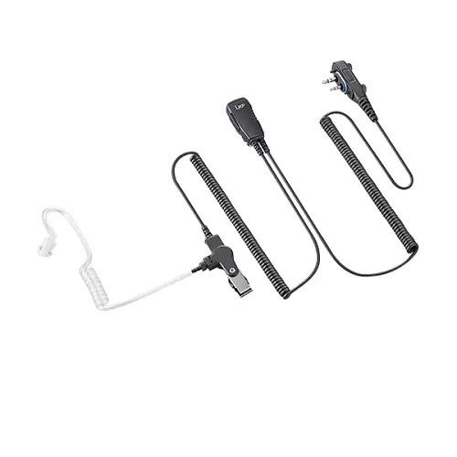 ICOM ILMAPUTKI HEADSET 2-PIN LUKITTAVA IP67 sopii IC-F1000, IC-F2000, IC-F29, ... - Icom 2-pin kulma headsetit - 303223 - 1