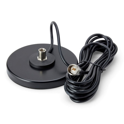 BLACK MAG 3/8" MAGNEETTIJALKA UHF-LIITTIMELLÄ 130mm - Antennien magneettijalat - 603043 - 1