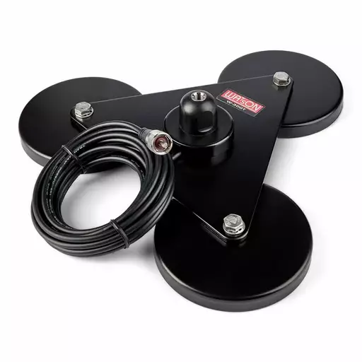 WATSON W-300T 3/8" KOLMIOMAGNEETTI ISOILLA MAGNEETEILLA - Antennien magneettijalat - 603063 - 1