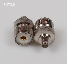 ADAPTERI UHF-n / SMA-n, hiukan tiukka SMA älä kiristä liian kireelle. - Liitinadapterit - 704103 - 1