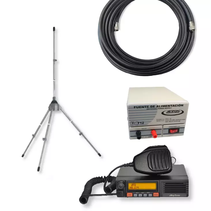 KYLÄRADIO AT-5189 RHA68 + GPA 68 ANTENNI + F7 PWR + 25m KAAPELI RG213 MIL SPEC - RHA68 TARJOUSPAKETIT - 14027633 - 1