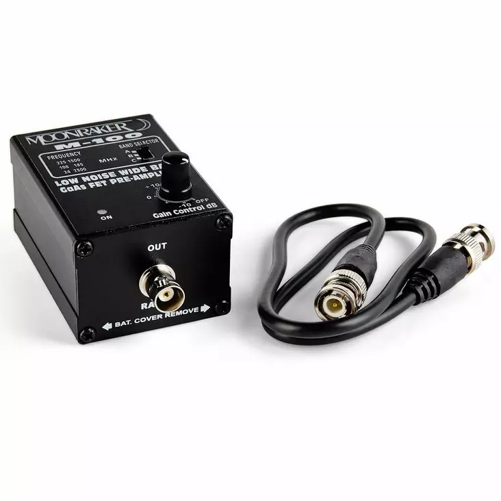 M-100 PRO GaAs FET VASTAANOTTOVAHVISTIN SÄÄDETTÄVÄ 24-2300MHz - Vastaanottovahvistimet - 616003 - 1