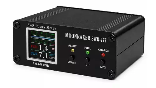 SWR-7 DIGITALINEN SWR+ PWR MITTARI 1,8 - 250MHz, USB-C LADATTAVA, HELPPO OTTAA MUKAAN - SWR-Mittarit - 601023 - 1