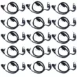 15 x HED-58 HEADSET WOUXUN KG-T58, R59, Q336 LUKITTAVA, ERÄ! - Kenwood 2-pin headsetit - 140694 - 1