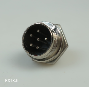 6-NAPAINEN MIKROFONILIITIN UROS RUNKO 6-pin ... Viimeisiä viedään !!! - Mikrofoniliittimet - 307064 - 1