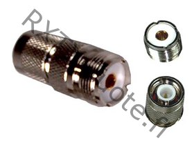 ADAPTERI UHF-N / TNC-U STAR, ZODIAC, NORDLAND, PRESIDENT, PANTHER, URANO, JOPIX - Liitinadapterit - 704134 - 1