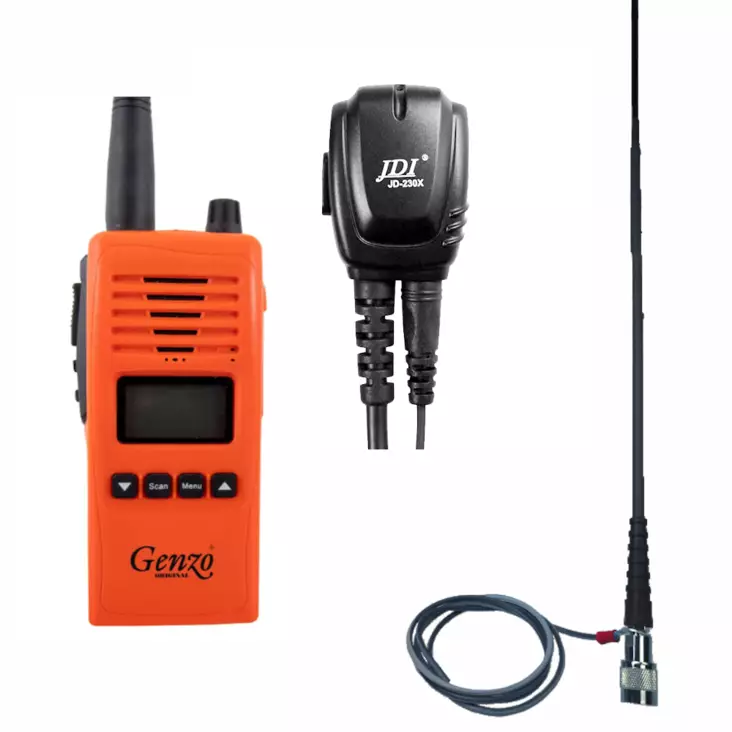 GENZO ROYAL 70 XTM RHA68 METSÄSTYS VHF OPTI KOMPRO 70+ PRO HEADSET - RHA68 TARJOUSPAKETIT - 140114 - 1