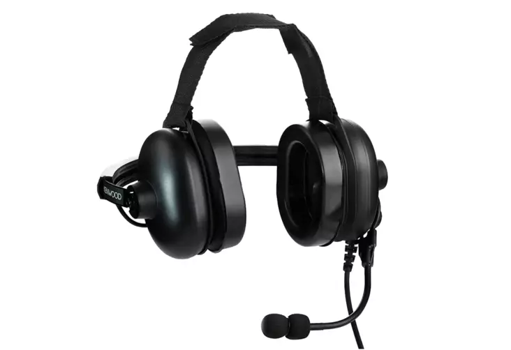 KENWOOD KHS-10D-BH KYPÄRÄ KUPPIKUULOKE HEADSET WOUXUN, KENWOOD, ANYTONE, ROXTONE - Kenwood 2-pin headsetit - 303014 - 1