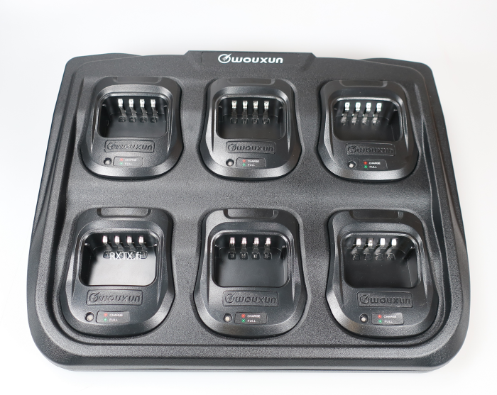 WOUXUN KG-859 6-PAIKKAINEN PÖYTÄLATURI KG-859, KG-869, KG-819 - Metsästysradiopuhelinlaturit - 302074 - 1