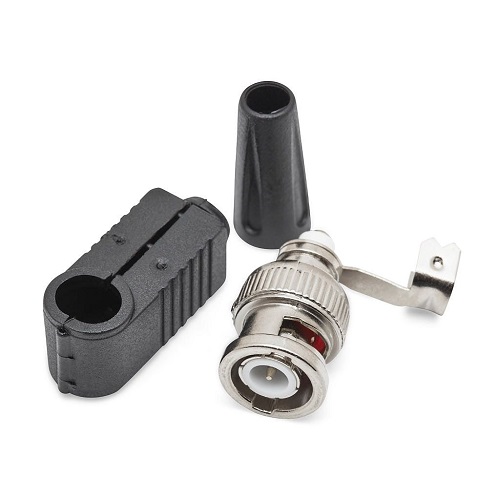 BNC-Uros KULMA RG8X ja RG58 "METSÄLIITIN" NON SOLDER EI VAADI JUOTTAMISTA - RF-liittimet - 702104 - 1