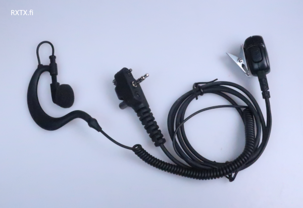 JR-1710R E/C VERTEX MOTOROLA HEADSET VX-SARJA VX-261, XV-231, VX-241, VX- ... - Vertex VX-sarja lukittavat headsetit - 303114 - 2