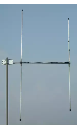 SY-68 2 68-78MHz 2-ELENTTINEN LEVEÄKAISTAINEN YAGI SUUNTA-ANTENNI 5 dBi - RHA68 Tukiantennit 68-72MHz - 503074 - 1