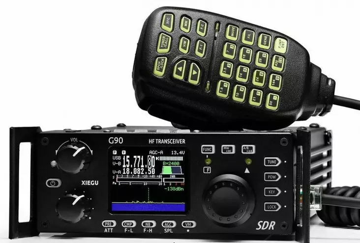 XIEGU G90 MINI HF-RADIOAMATÖÖRI PUHELIN AM/FM/SSB/CW, 0,5MHz - 30MHz - HF radioamatööriradiot 0,5-30MHz - 101014 - 1