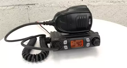 CRT ONE VOX CB27 LA-RADIOPUHELIN TUP.SYT.PISTOKKEELLA, KÄMMENEN KOKOINEN! - CB27 AJONEUVORADIOPUHELIMET - 201025 - 2