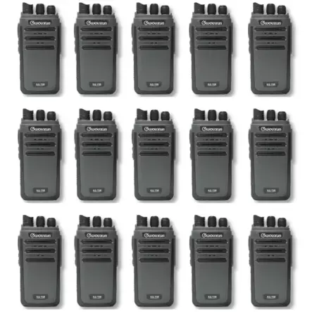 WOUXUN KG-T58 UHF AMMATTIRADIOPUHELIN 400-480 MHz USB-C, IP65, 15 RADION PAKETTI - UHF KÄSIRADIOPUHELIMET - 20601915 - 1