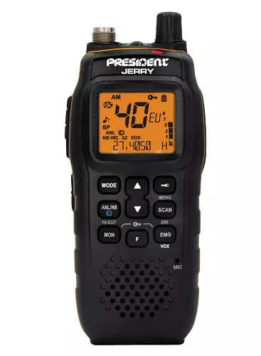 PRESIDENT JERRY CB27 LA KÄSIRADIOPUHELIN, UUSI käynyt asiakkaalla. - CB27 LA-radiopuhelimet 26-28 MHz - 9999-25 - 1