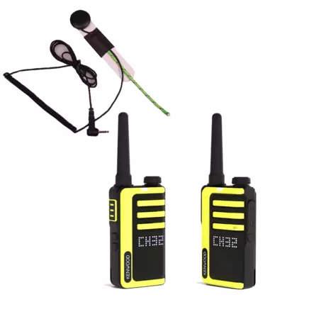 AUTOKOULU PAKETTI KENWOOD UBZ-LJ9 PARI + TIKKARI 2,5mm KUULOKE - PMR446 KÄSIRADIOPUHELIMET - 140405 - 1