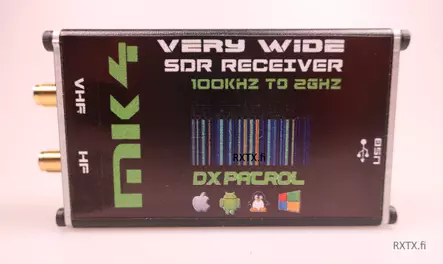 DX PATROL VW MK4 SDR OHJELMISTORADIO 0,1 - 2000MHz TIETOKONEESEEN - SDR-tietokonevastaanottimet 0,1-3000MHz - 402005 - 1
