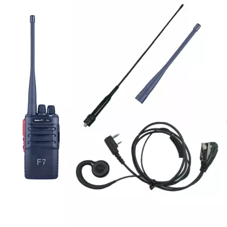 HUNTER F7 RHA68 + HEADSET + LONG68 ja PAMPPU 2 x ANTENNI METSÄSTS VHF - RHA68 TARJOUSPAKETIT - 140295 - 1