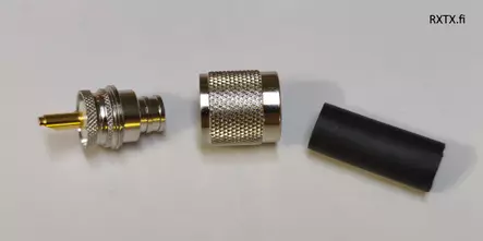 UHF Urosliitin RG58 KUTISTE, AIRBORNE 5, AIRCELL 5 KUTISTESUKALLA - RF-liittimet - 702195 - 1