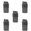 WOUXUN KG-T58 UHF AMMATTIRADIOPUHELIN 400-480 MHz USB-C, IP65, 5 RADION PAKETTI - UHF KÄSIRADIOPUHELIMET - 2060195 - 1
