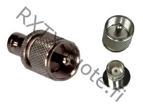 ADAPTERI BNC-naaras / UHF-uros - Liitinadapterit - 704115 - 1