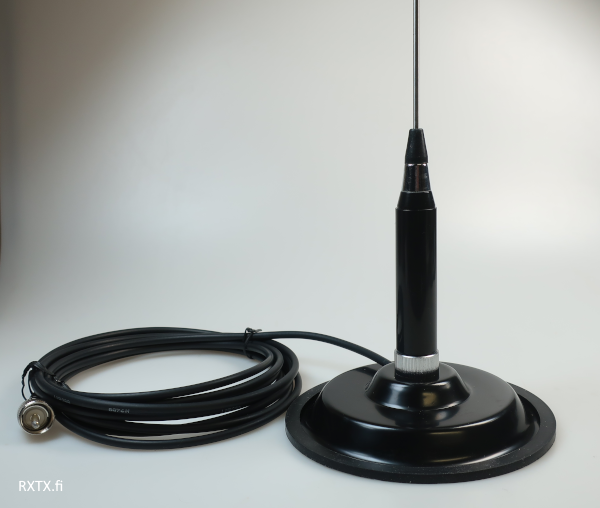 ANYTONE TX-007 MAG CB27 LA-ANTENNI 145mm MAGNEETILLA Pit. 1,37m - CB autoantennit 25-30 MHz - 502165 - 1