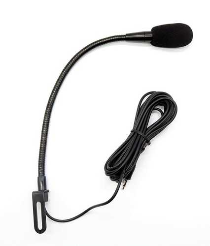 AV-M1 HANHENKAULA MIKROFONI 3,5mm PLUGILLA - Mikrofonit radiopuhelimiin - 307085 - 1