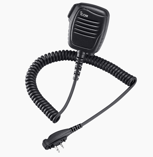 ICOM HM-159LA MONOFONI LUKITTAVA IC-F1000, IC-F2000 ... - Icom 2-pin kulma Monofonit - 305065 - 1