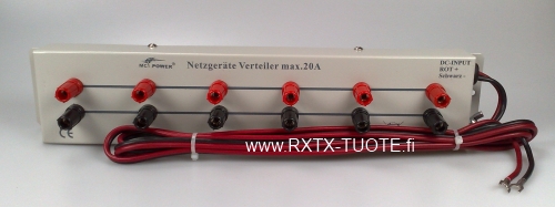 KDC-1 MC POWER DC VIRRANJAKOTUKKI 6-PAIKKAINEN 20A - Virtalähteet - 308005 - 1