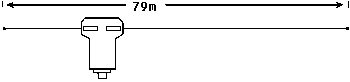 WINDOM 10-160 200W HF LANKA-ANTENNI 160/80/40/20/17/12/10m alueille RX 0,5-50MHz - Windom antennit 1,8-50MHz - 504005 - 2