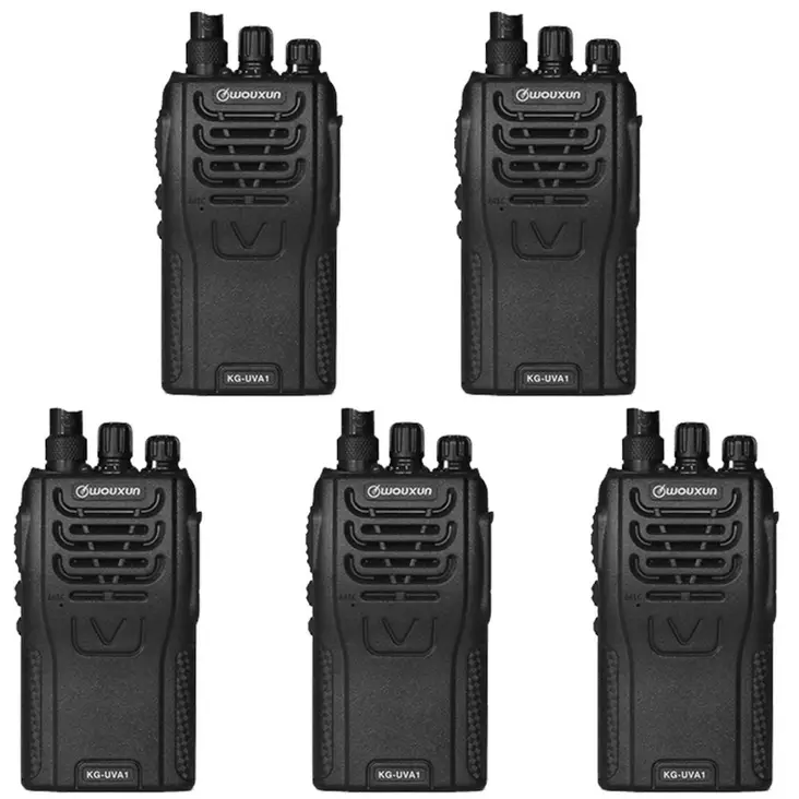 5 x WOUXUN UVA1 VHF AMMATTIRADIOPUHELIN 136-174 MHz 5W IP55 - VHF TARJOUSPAKETIT - 2050585 - 1