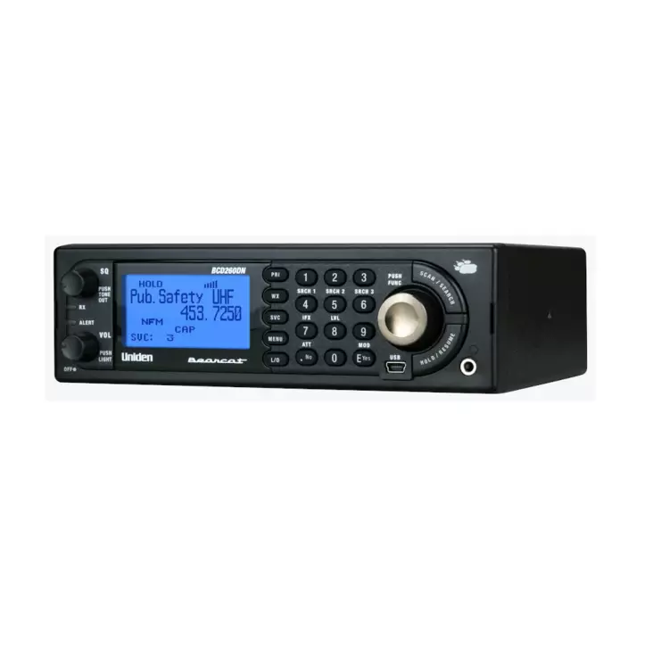 UNIDEN UBCD260DN DIGITALI / ANALOGI RADIOSKANNERI, DMR NXDN dPMR TUKIASEMA / AJONEUVO - Radioskannerit 0,5-3000MHz - 402035 - 1
