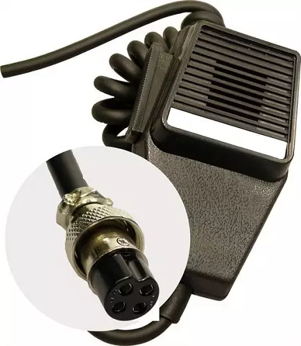 DM520 P1 COFFIN 4-PIN MIKROFONI MOCOMA, MAJOR, NORDLAND 4-pin - Mikrofonit radiopuhelimiin - 307125 - 1