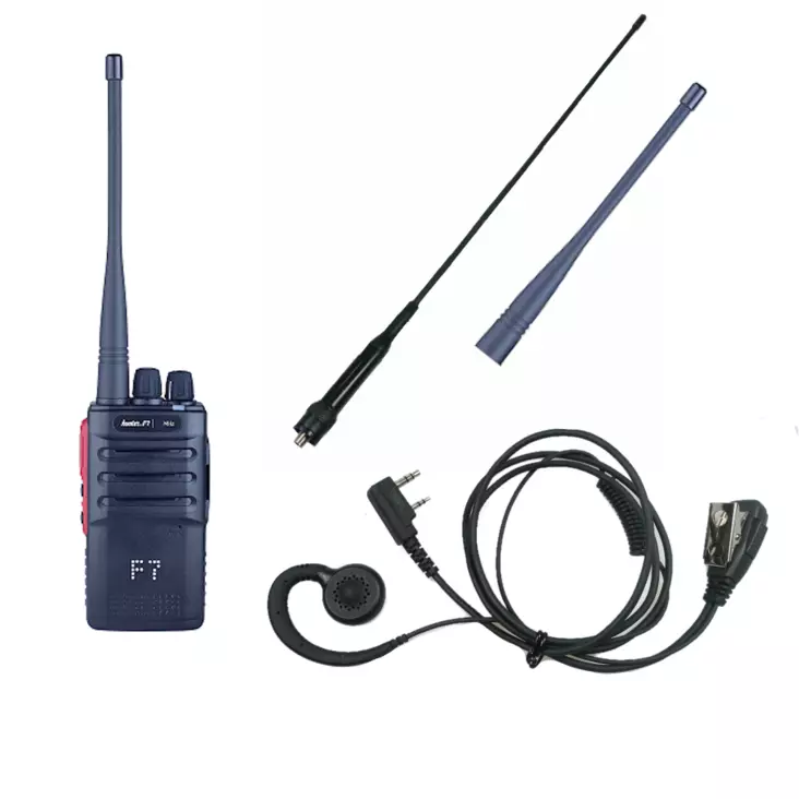 HUNTER F7 RHA68 + HEADSET + LONG68 ja PAMPPU 2 x ANTENNI METSÄSTS VHF - RHA68 TARJOUSPAKETIT - 140295 - 1