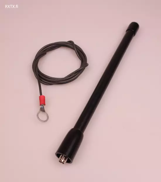 PWR1-80_ALA OPTIMOITU, LYHYT RHA68 SMA-ANTENNI MAATASOLLA OPTIMOITUNA 18cm - 66-88 MHz käsiradioantennit - 140675 - 1