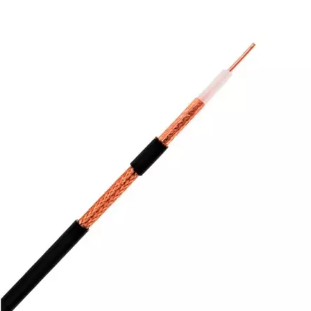 100m HF2500 KOAKSIAALIKAAPELI HUIPPU VÄHÄHÄVIÖINEN 7,3mm MADE IN EUROPE! - Koaksiaalikaapelit - 701906 - 1