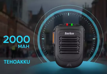 INRICO B02 BT APPLE IOS BLUETOOTH ZELLO MONOFONI + D-lenkkikuuloke - POC/ZELLO Headsetit - 140316 - 2